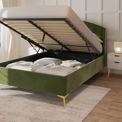 Thierry Upholstered Ottoman Bed 
