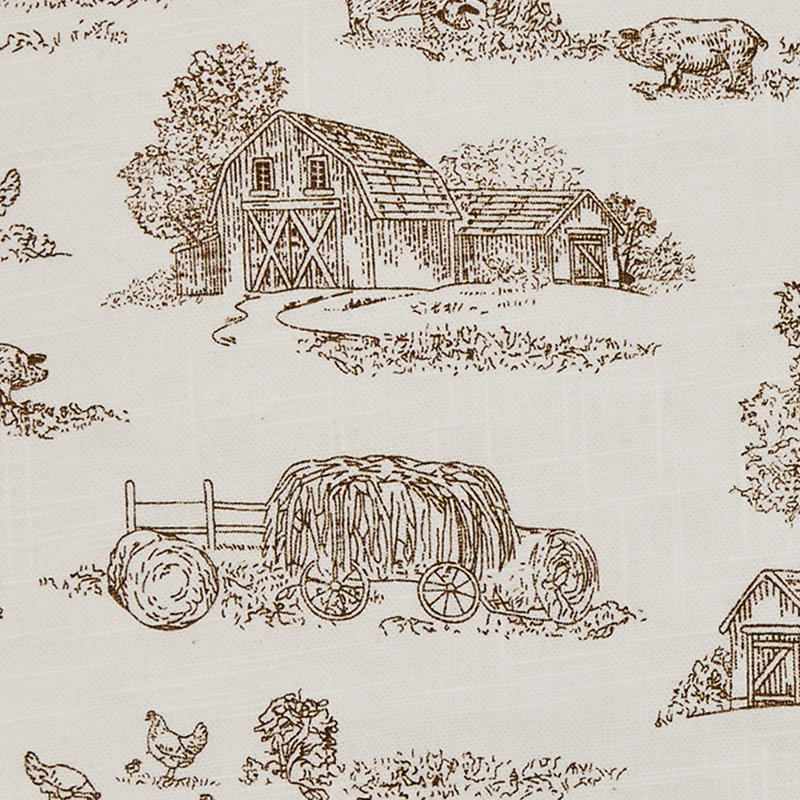 Runner No Pattern Cotton Table Runner, 36" L x 13" W