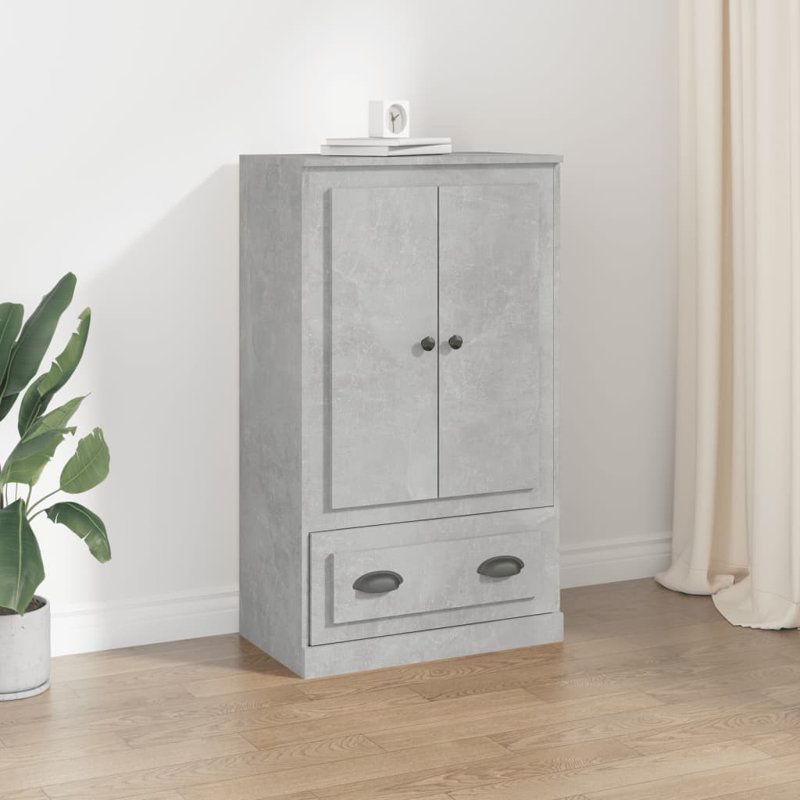 Aanyah 60cm Sideboard, Concrete Grey