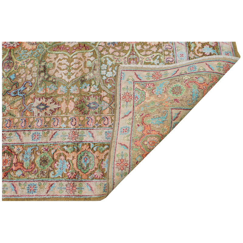 Oriental Area Rug in Camel, Rectangle 8' x 10'