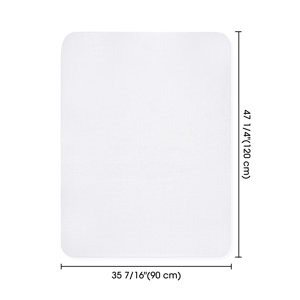 Yescom Rectangular Chair Mat with Straight Edge for Firm Surfaces ...