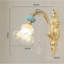 Zinc Alloy Armed Sconce