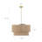24" 6-Light Dimmable Drum Chandelier-1406308344-1406308345