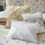 Ensemble de courtepointe en percale de coton 6 pièces avec coussins décoratifs jaune double / grand-119744282-119744284