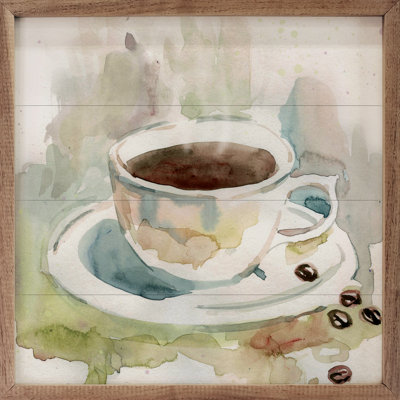 «Soft Morning Blend II» par Carol Robinson - reproduction flottante sur bois