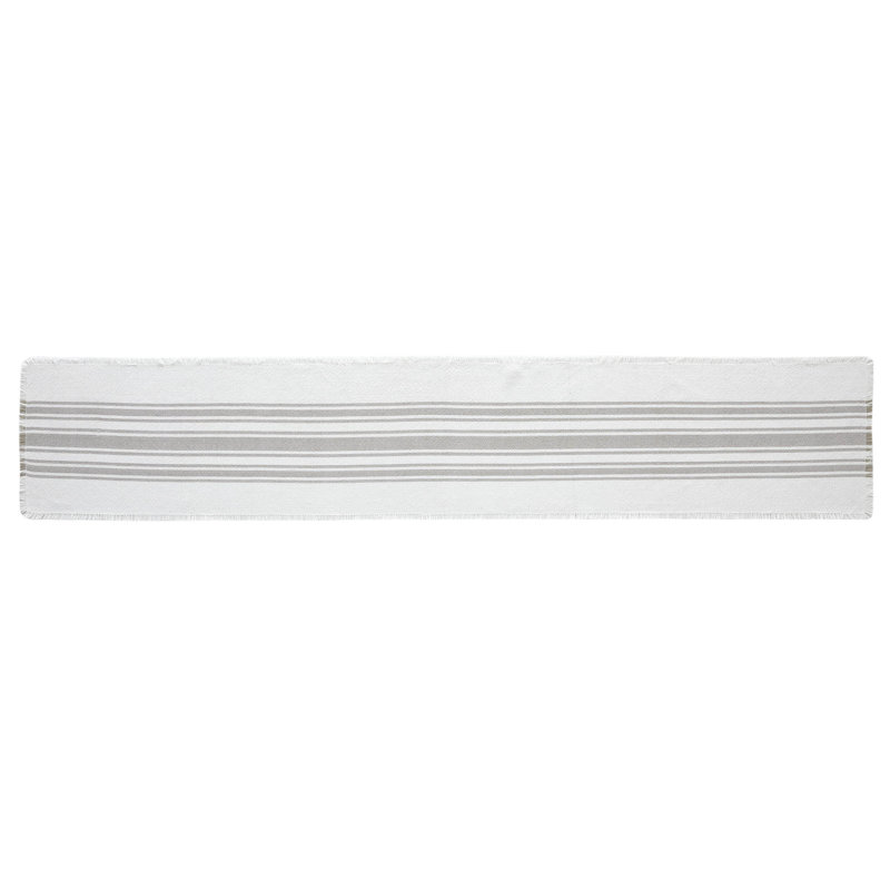Tapis de couloir intérieur / extérieur blanc antique 12 x 36, L 72 po x l 12 po, gris
