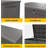 EAST OAK 32.2'' W 230 Gallons Lockable Deck Box in Grey