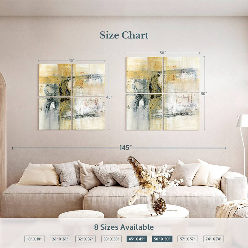 Avery Reflections II, 50" H x 50" W