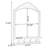 Arch Solid wood Wall Mirror
