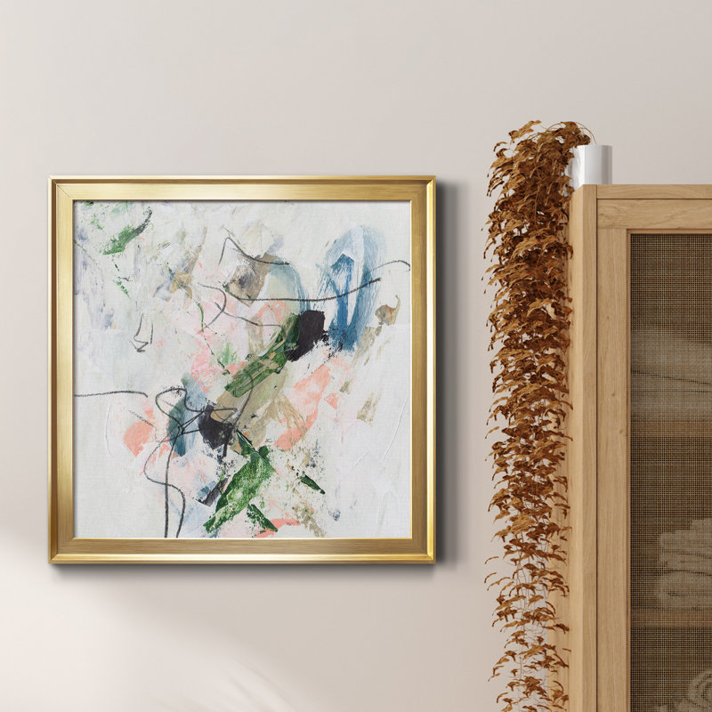Approaching Spring II - Print, 24" H x 24" W x 1" D, Gold, No Mat