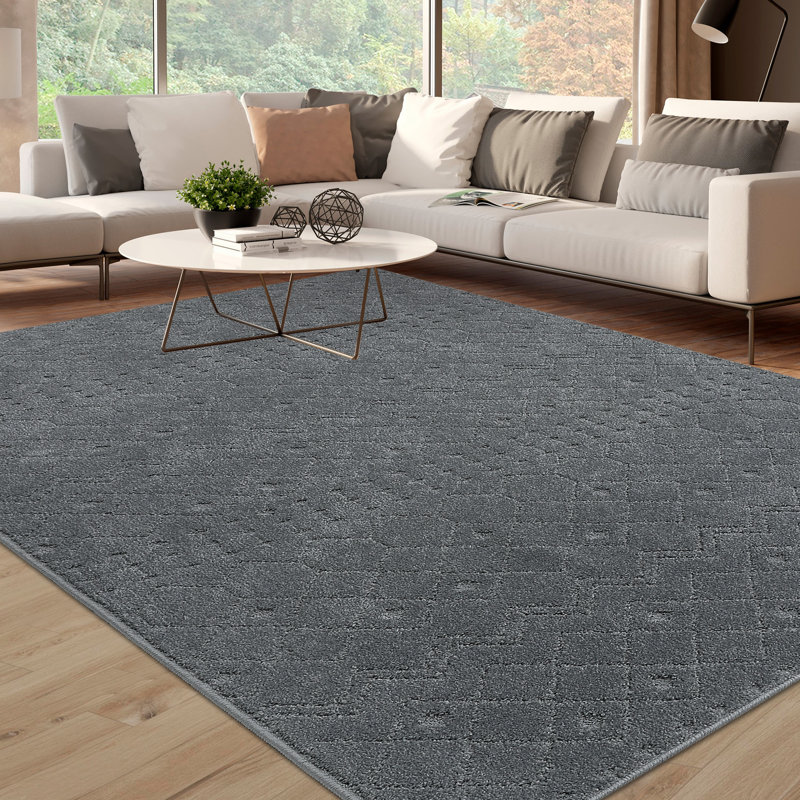Claudiu Washable Geometric Rug, Runner 2' x 8'