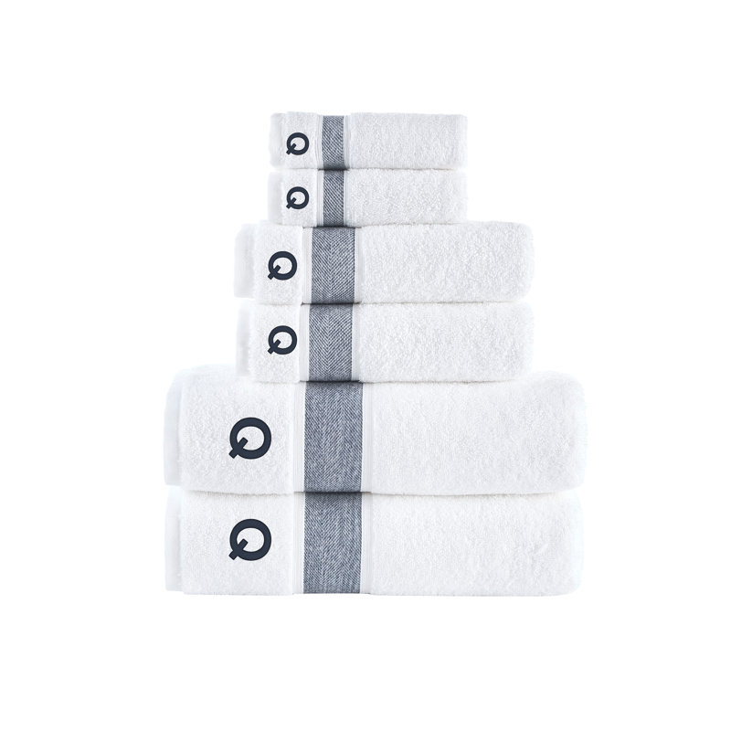 Dieter 6 pcs Towel Set, Navy, Q