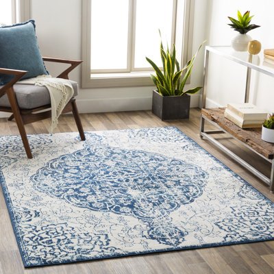 Tapis bleu marine Cabe