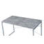 Table de bureau en métal 1pc