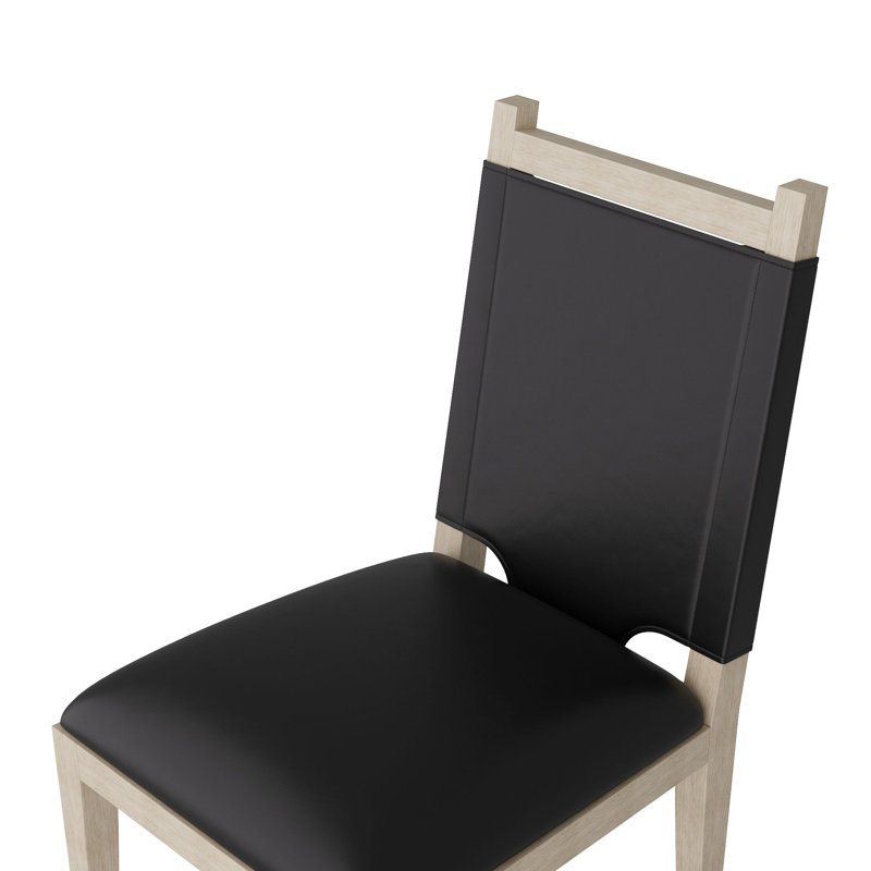Burdock Dining Chair, Black, Smoke/Bronze