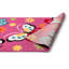 Tapis rose à motif abstrait Abdulkadir-20239833