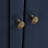Navy Cat House Storage Cabinet