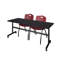 Table de nidification Nickls, 2 chaises empilables-32668119-32668129