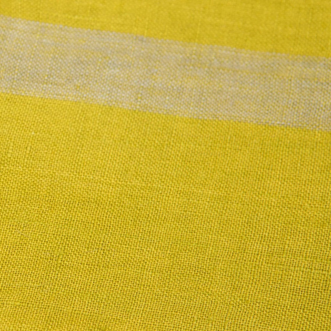 Stripe Tea Towel Kitchen Towel, Lime/Gray