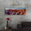 «Vallée de la mort - Zabriskie Point Panorama» par Epic Portfolio, art mural en verre acrylique, 48 po x 16 po-1214143861