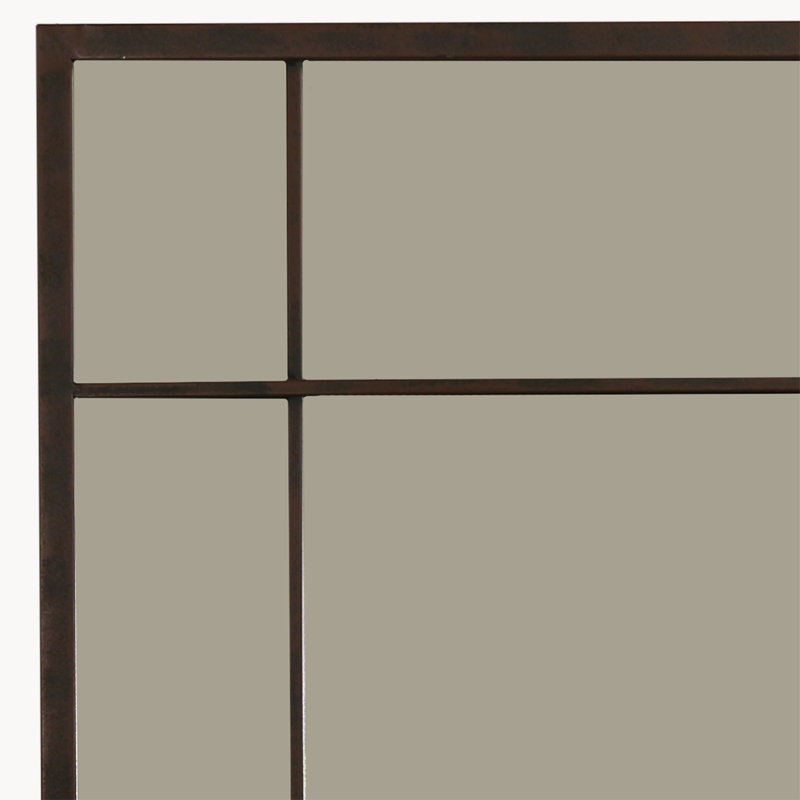 Algrange Flat Mirror with Shelves