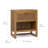 Ameer Nightstand with 1 Deep Drawer and Open Shelf Storage-448958193