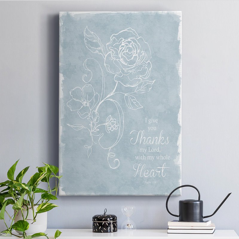 Whole Heart - Wrapped Canvas Print
