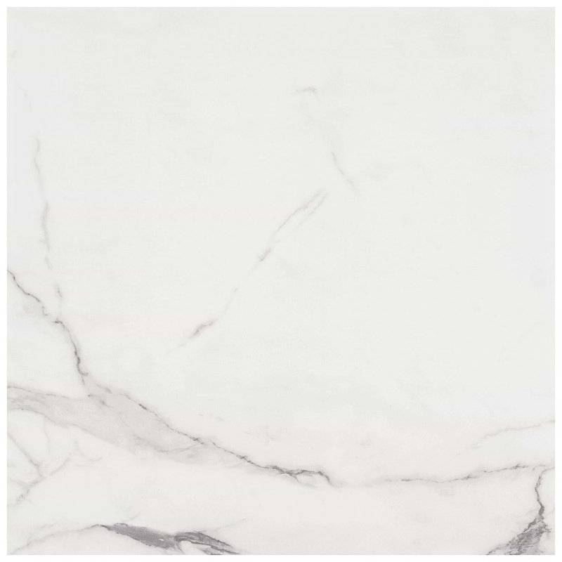 Dreamstone 24X24 Polished Porcelain Tile, Statuario Venato Polished