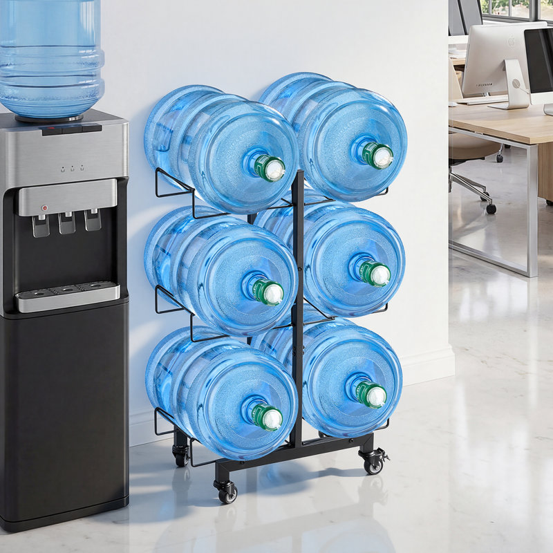 56 cm W Storage Rack, 84.5cm H x 56.1cm W x 26.5cm D, Black