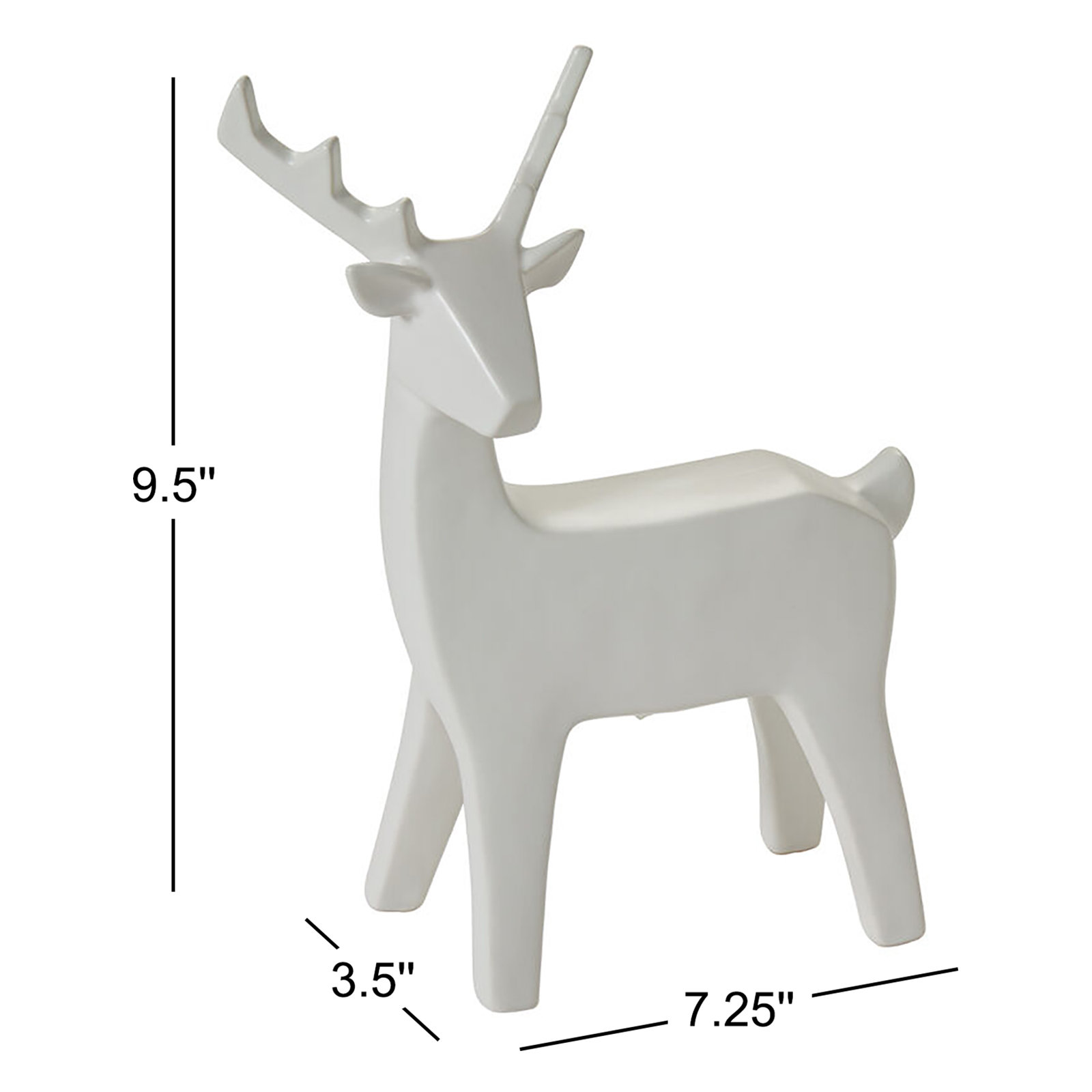 Minimal Deer Figurine