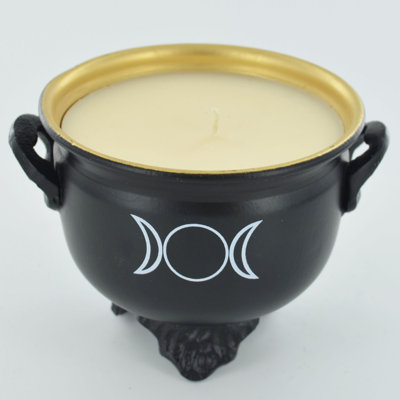 Fresh Scented Jar Candle with Metal Holder