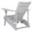 Sesco Acacia Outdoor Adirondack Chair-171692715