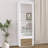 Modern Shoe Cabinet With Mirror & Arc Corner Design – Entryway & Bedroom Storage Solution