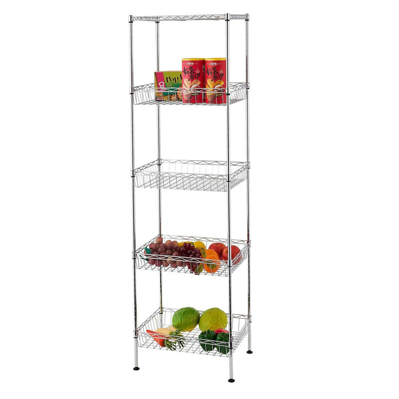 Fackler 10cm W Metal Shelving Unit