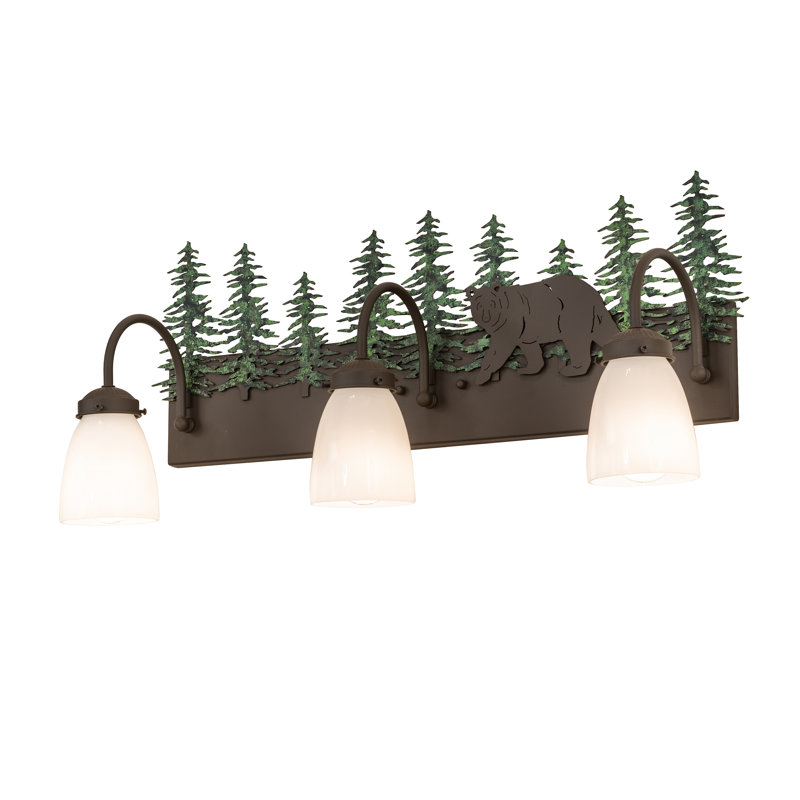 Rustic Lodge 3 - Light Vanity Light
