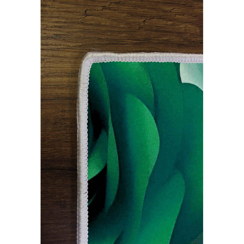 Premium Hall Carpet, 3D Digital Printed, 3.3 x 4.9 ft | 100% Polyester, 650 g/m² | Antibacterial, Non-Slip PVC Underside, Pile Height: 0.3 in | Machine Washable, Durable, Stylish Addition to Any Home Decor