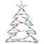 18" Lighted Tree Christmas Window Silhouette Decoration-1631288848
