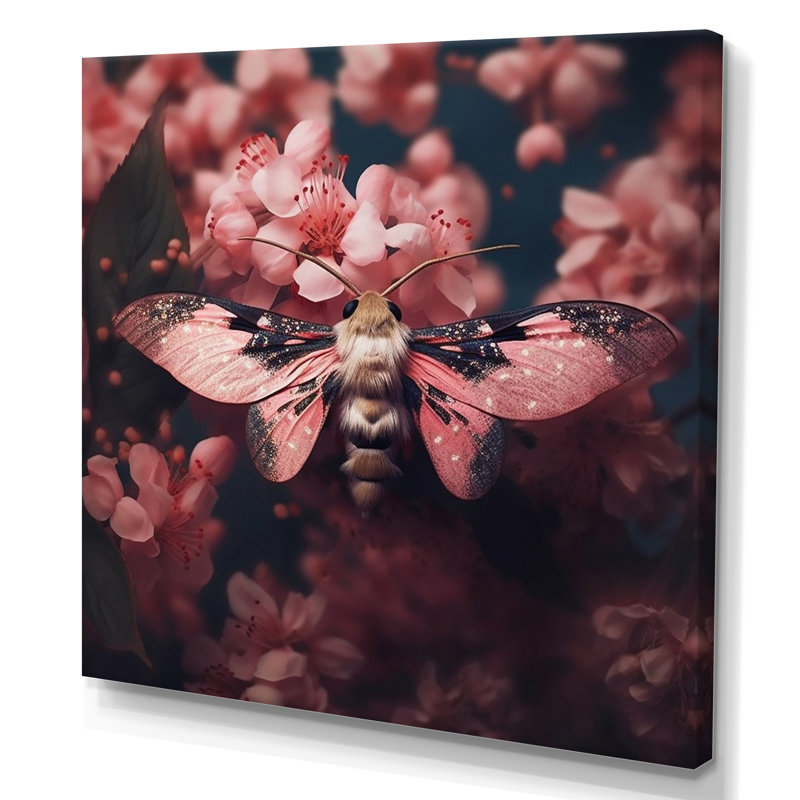 «Tiny Insect Wonders III», reproduction d'art sur toile, H 36 po x l 36 po x P 1,5 po, Toile tendue