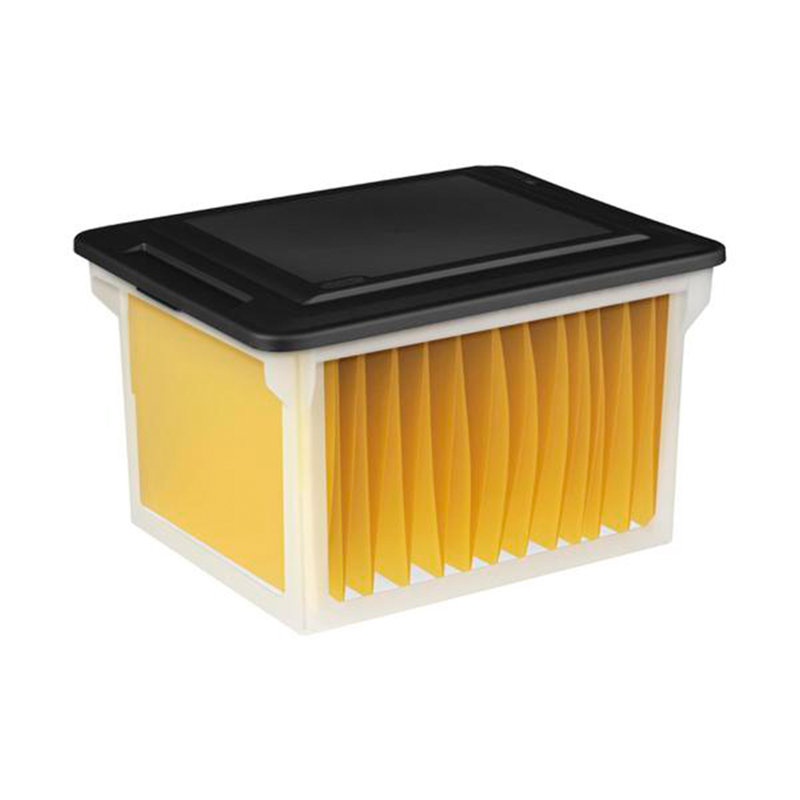 Sterilite Convenient Versatile Clear Organizing Storage File Box w/Lid