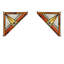 Panneau de vitrail tiffany