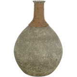 Glacia Transitional Sage, Tan Floor Vase