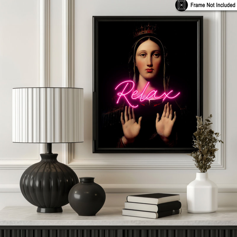 Relax No1, Unframed, Poster, 11"H x 14"W