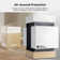 Yeego 23.4'' 46 Bottle Wine Refrigerator Dual Zone Freestanding/Built-In Cooler