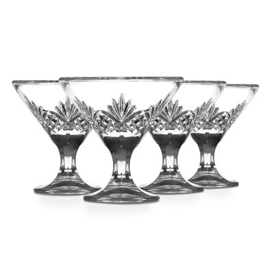 Dublin Crystal Martini Glass