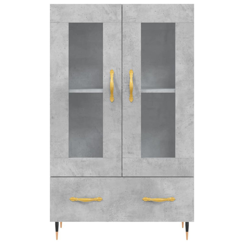 Lobato 69.5cm Sideboard, Concrere Oak