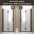 Foldable Frameless Glass Shower Door