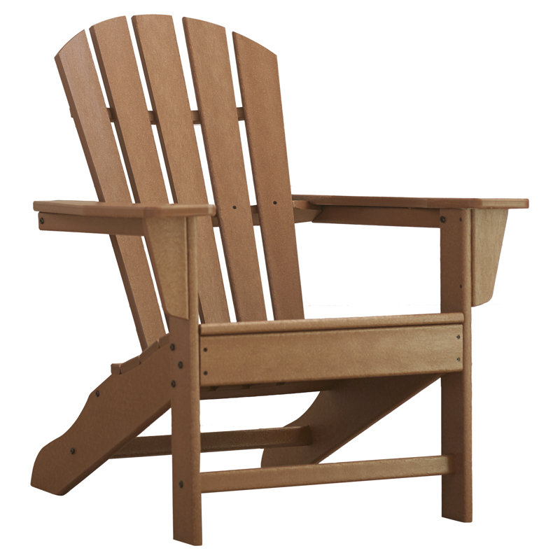 POLYWOOD Palm Coast Adirondack, Teak
