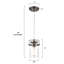 Luminaire suspendu en pot 1 lumière Mistretta-36835303