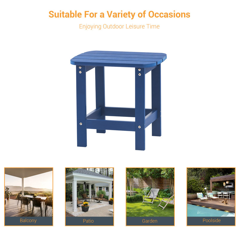 Table d'appoint, Bleu marine