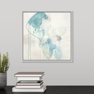 « subtil cobalt », peinture sur toile